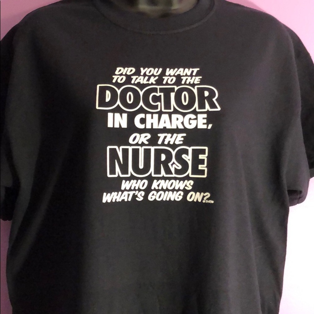 Boutique T-shirt Funny Nurse Saying